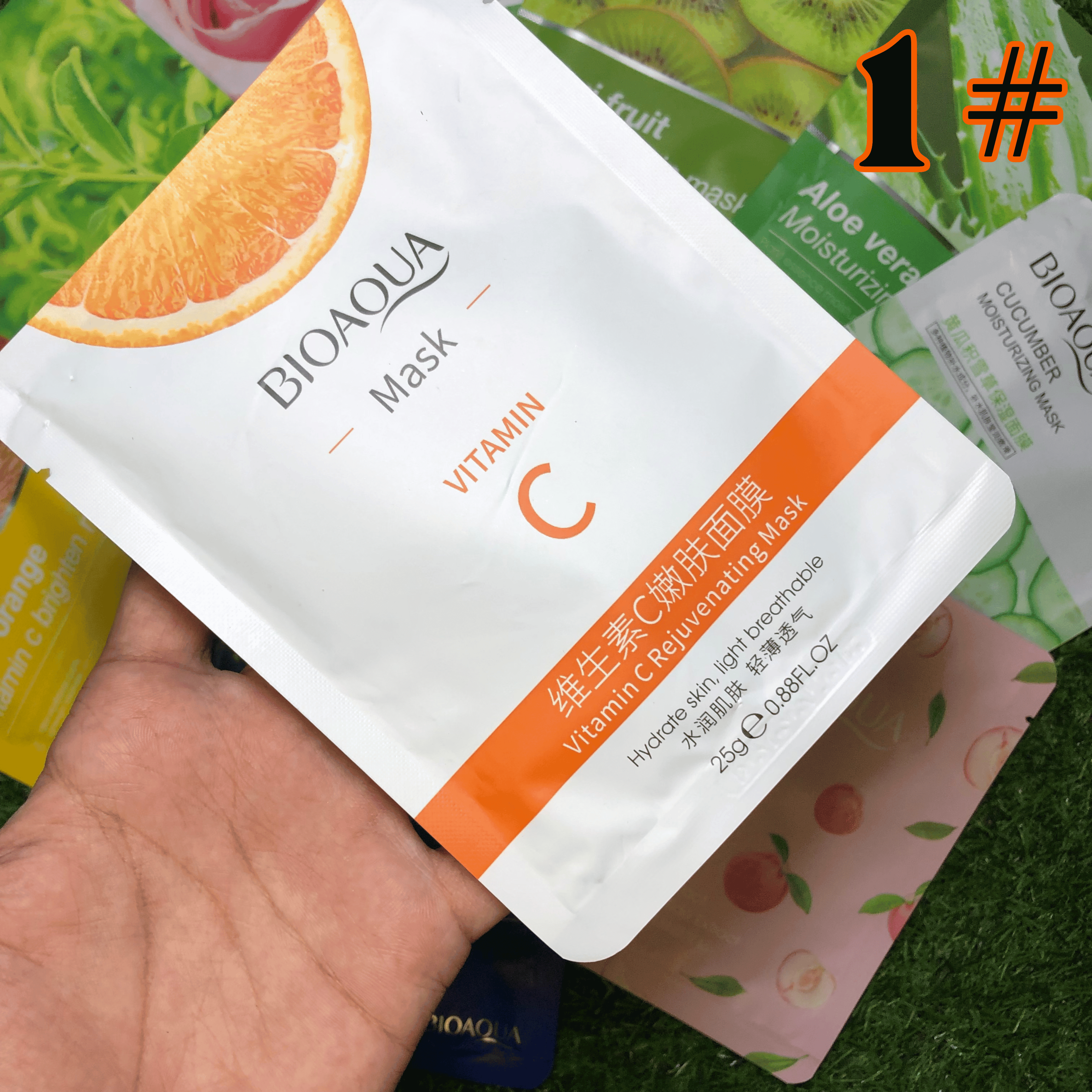 10 PACK 🔥 Moisturizing Face Sheet Mask (Imported) ( LIMITED STOCK 🚨)