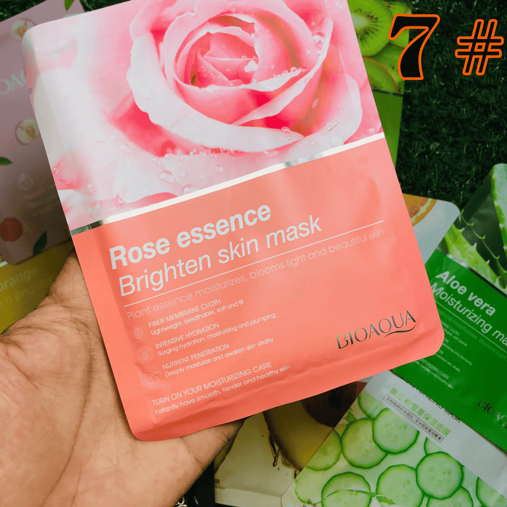 10 PACK 🔥 Moisturizing Face Sheet Mask (Imported) ( LIMITED STOCK 🚨)