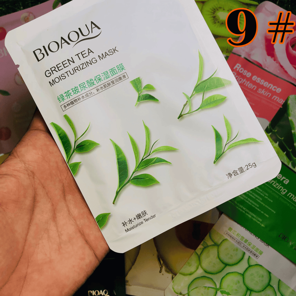 10 PACK 🔥 Moisturizing Face Sheet Mask (Imported) ( LIMITED STOCK 🚨)
