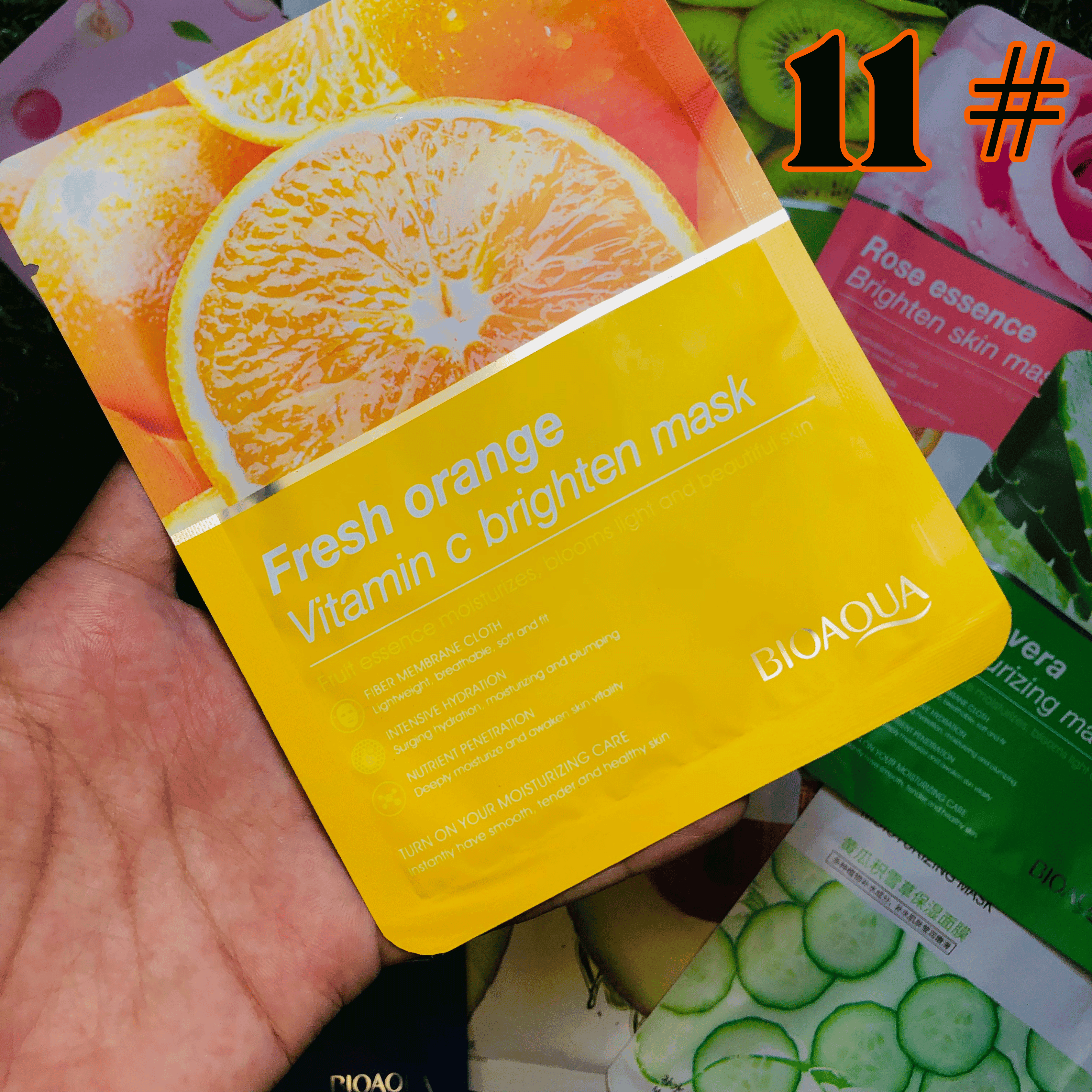 10 PACK 🔥 Moisturizing Face Sheet Mask (Imported) ( LIMITED STOCK 🚨)