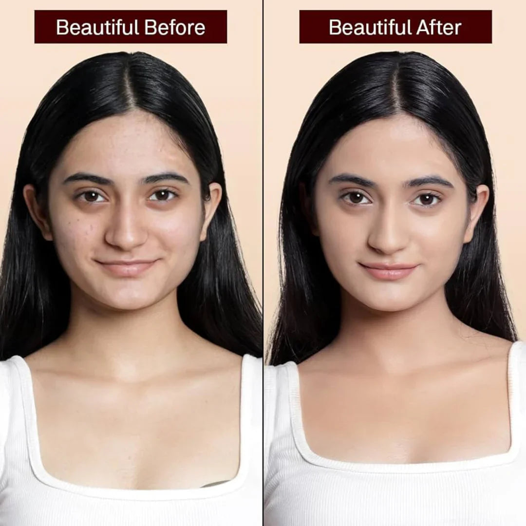 Flicka The Base Story Foundation - High Coverage, Skincare-Infused & Waterproof