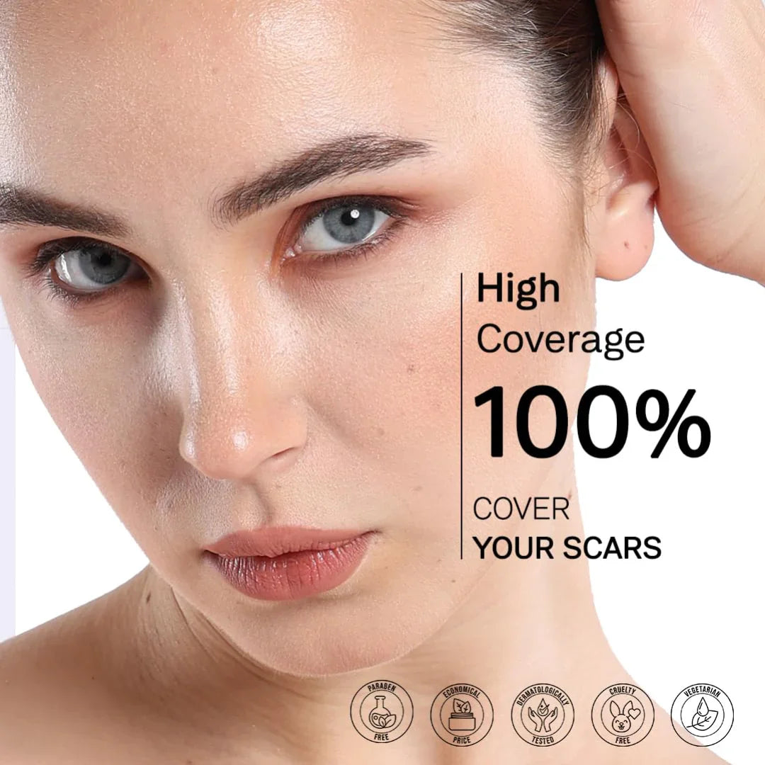 Flicka The Base Story Foundation - High Coverage, Skincare-Infused & Waterproof