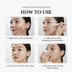 Medicube Collagen Overnight Peel-Off Mask – Firming, Hydrating & Brightening Korean Skincare