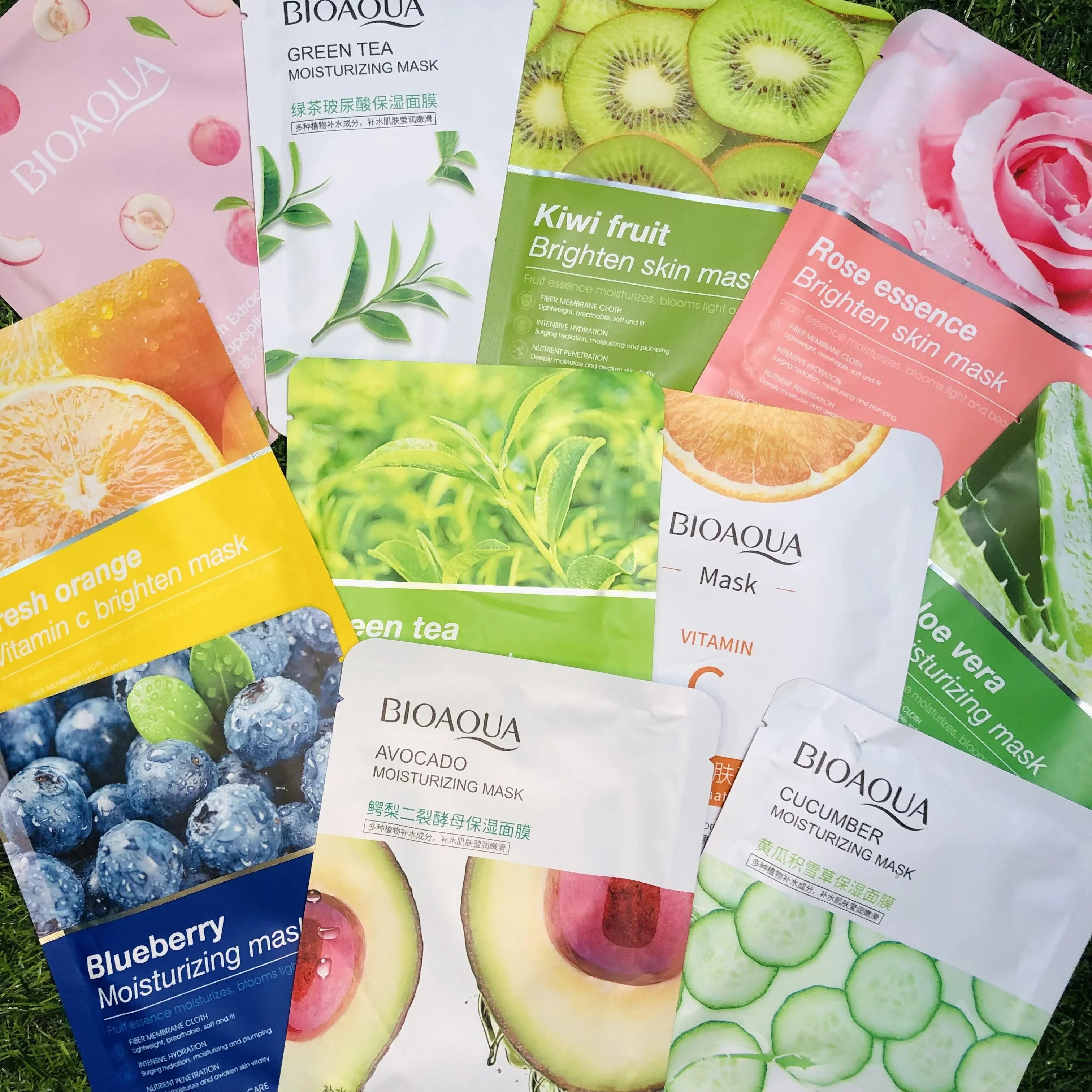 10 PACK 🔥 Moisturizing Face Sheet Mask (Imported) ( LIMITED STOCK 🚨)